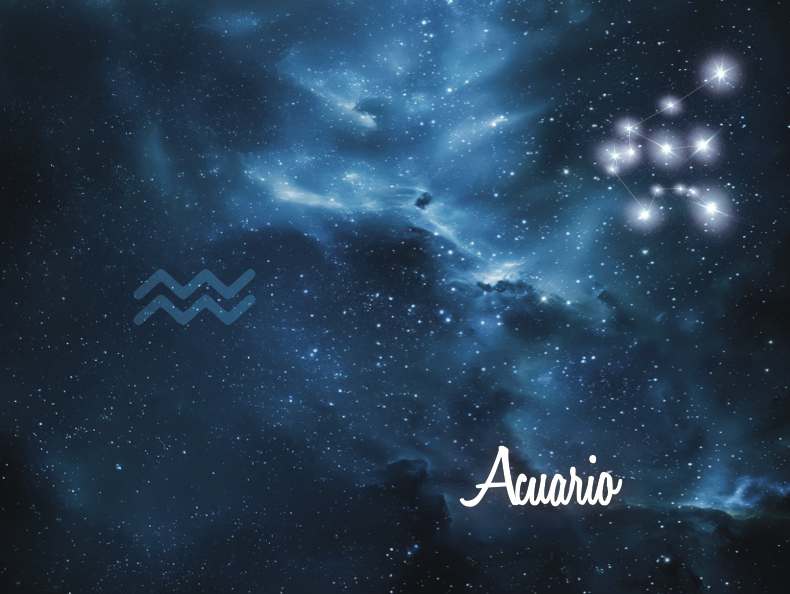 Cuaderno astrológico del signo Acuario